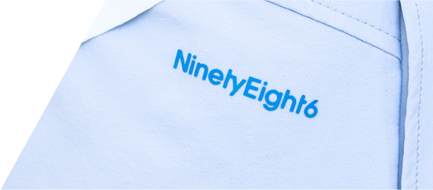 Closeup of logo